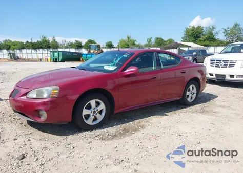 2005 Pontiac Grand Prix Gt from USA, damaged, VIN 2G2WS522151219887